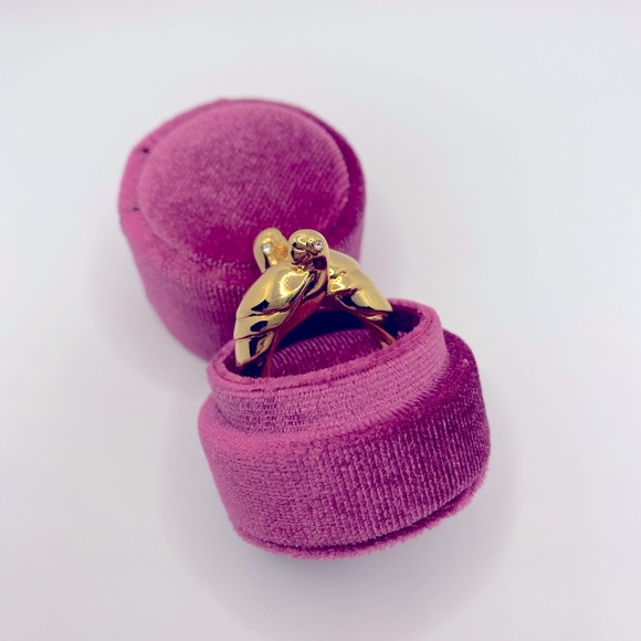 kate spade Jewelry - Kate Spade Gold Parrot Ring